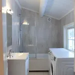 بيت خشبي Fresh Familie With Outdoor Sauna